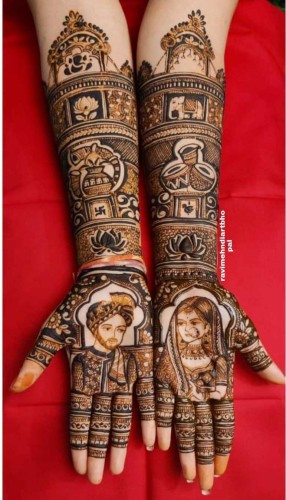 Krishna Mehndi Design Images (Krishna Henna Design Ideas) | Mehndi designs  for kids, Mehndi designs, Simple mehndi designs