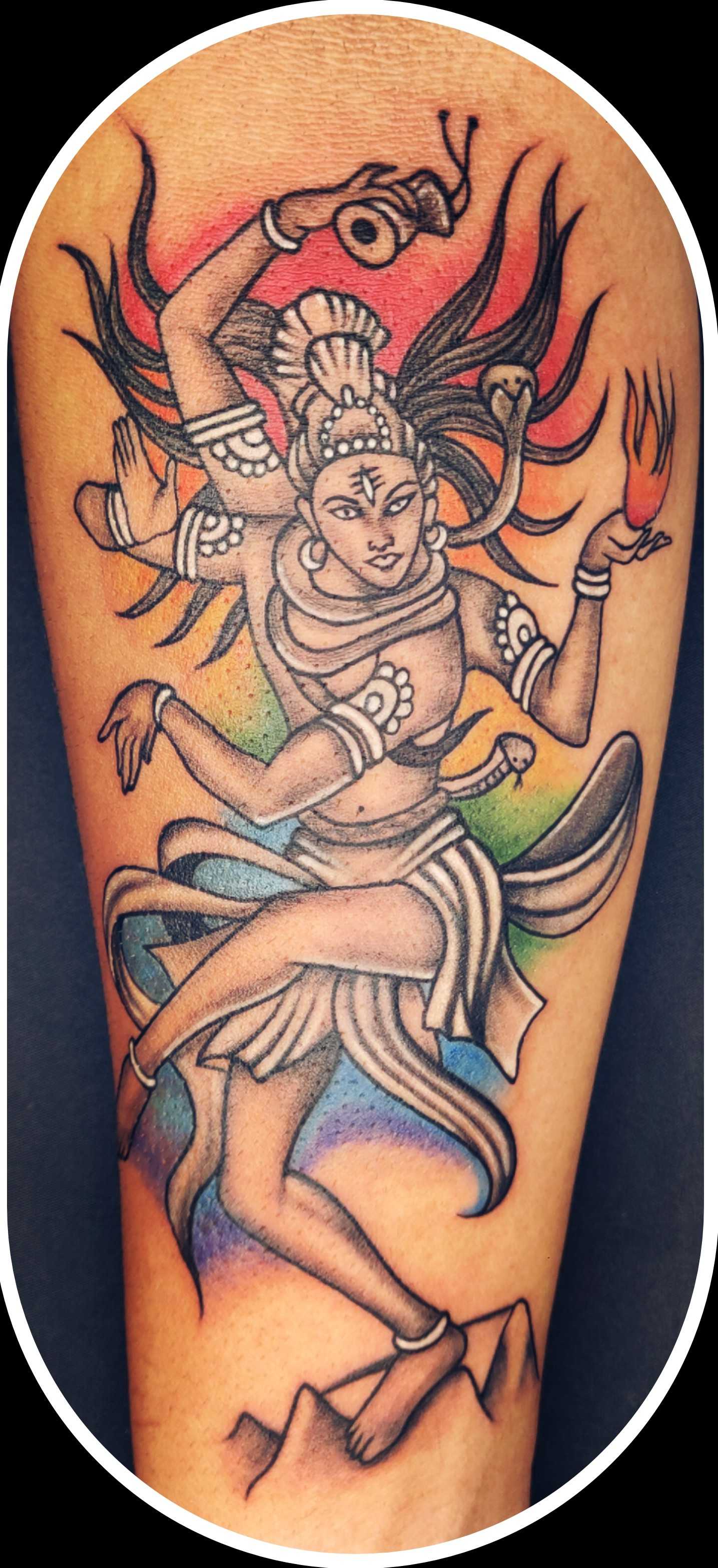 The Nataraj symbolises destruction... - Lizard's Skin Tattoos | Facebook